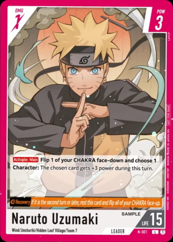 Featured card: Naruto Uzumaki